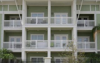 Townhouses Fence Railing