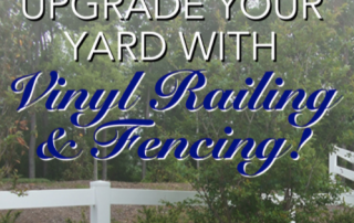 Upgrade your yard with vinyl fencing